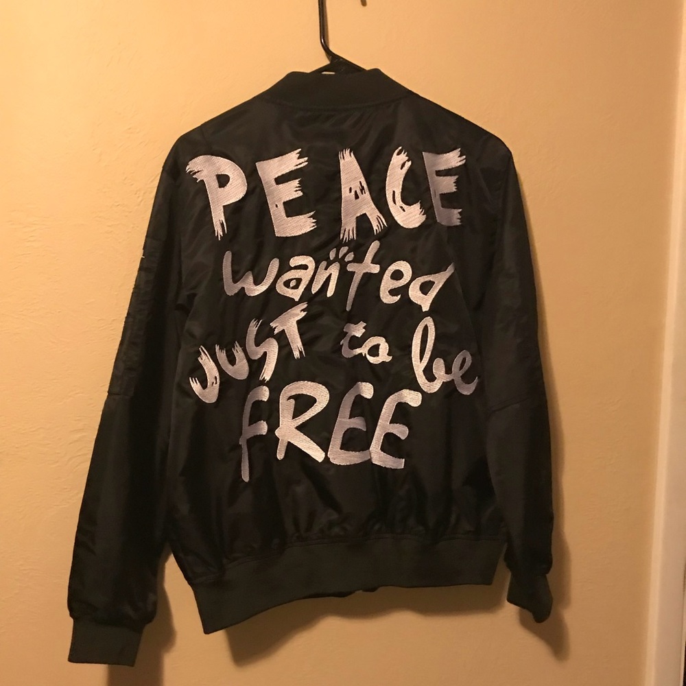 Peace Bomber Jacket - image 4
